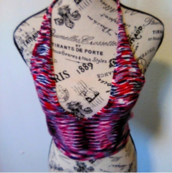 NEW Knit crop halter - Picture 4 of 4